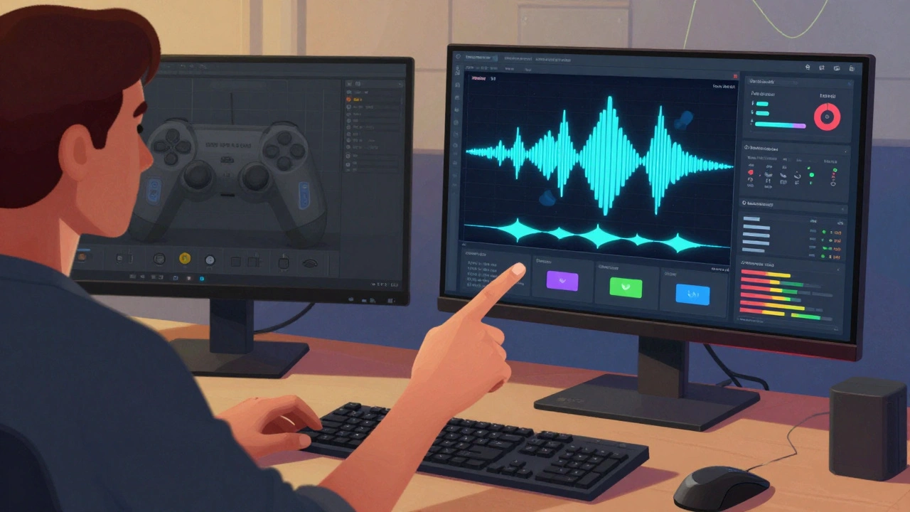 Creator comparing untransformed gameplay to an analytical educational video.