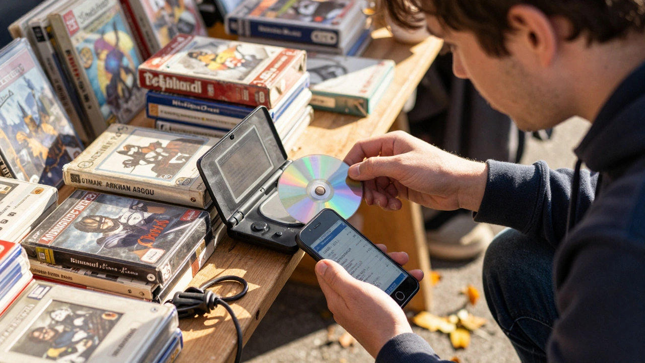 How to Set Realistic Offer Prices for Used Video Games at Flea Markets