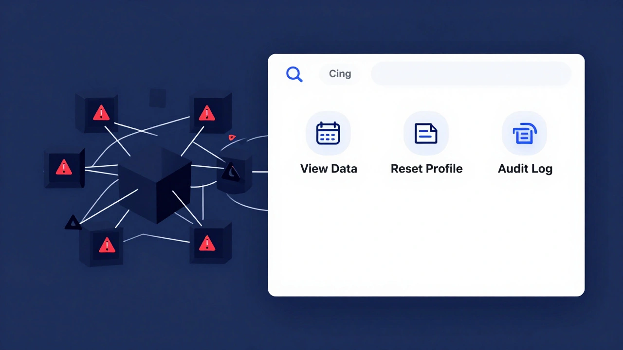 Contrast between chaotic black-box algorithms and transparent, user-controlled interface.