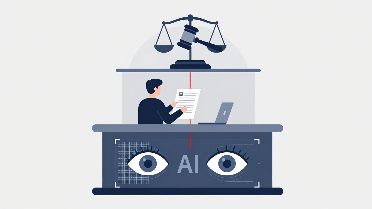 Diagram of AI, human, and legal layers in platform appeals
